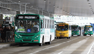 Integração entre metrô e ônibus metropolitanos