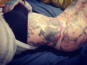 A mulher mais tatuada do mundo 