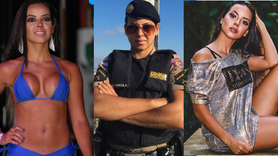 Policial militar é eleita a Musa do Cruzeiro 2018