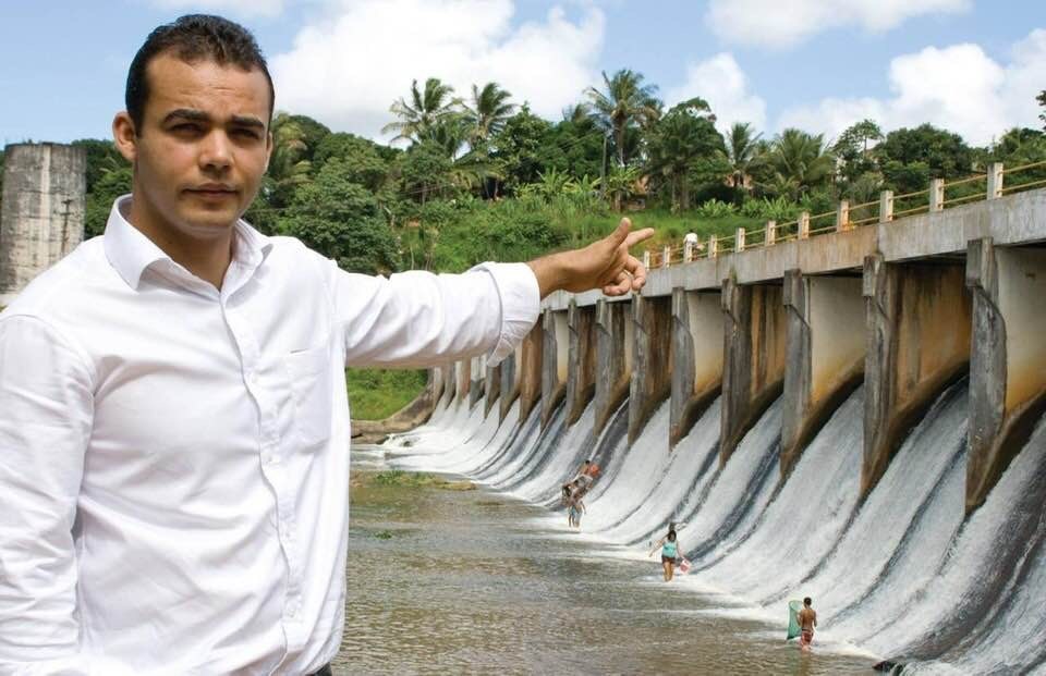 Vereador alerta para risco de rompimento na barragem de Lauro de Freitas