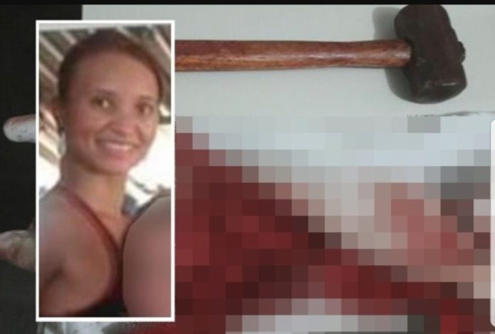 Mãe mata filha de 1 ano a marretadas e coloca fogo no corpo
