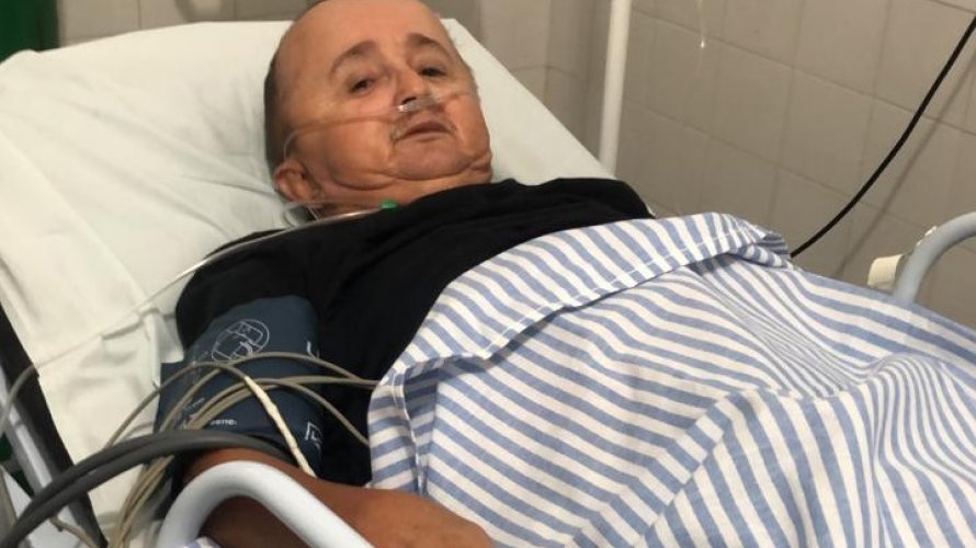 Locutor Jotinha é internado às pressas após sofrer infarto