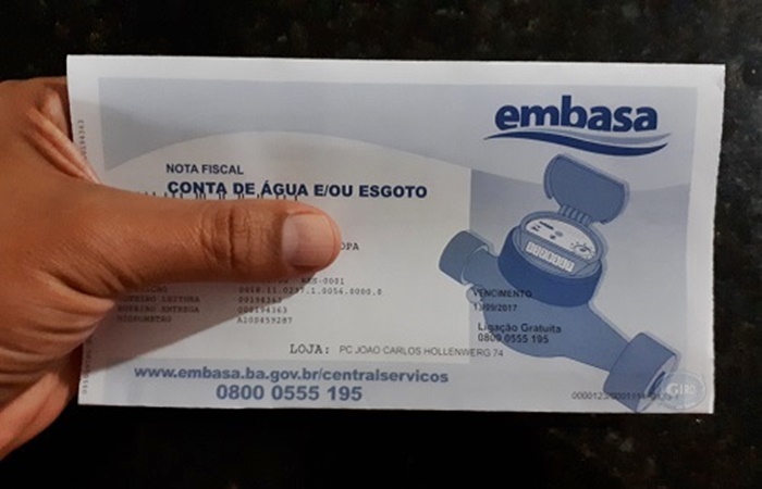Justiça obriga Embasa a cobrar apenas pelo valor consumido