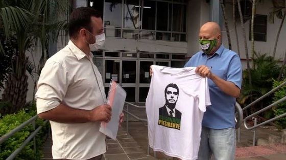 camisa de Bolsonaro