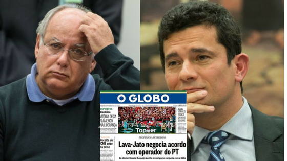 Rede Globo e Moro tentam nova cartada contra o PT